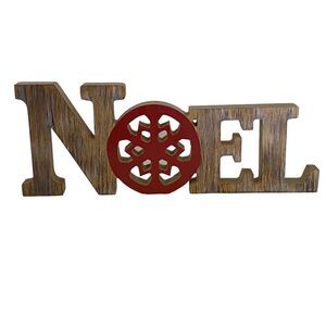 ‎Noel Christmas Freestanding Wooden Farmhouse Decor